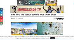 Desktop Screenshot of mochilerostv.com